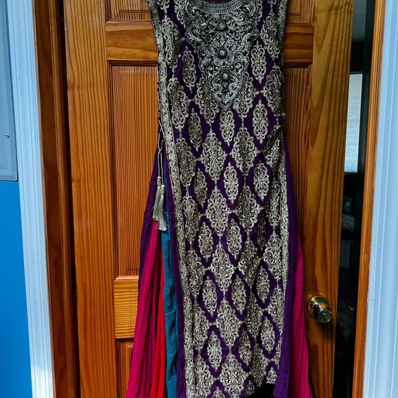 3 piece Pakistani kameez - Picture 4 of 5